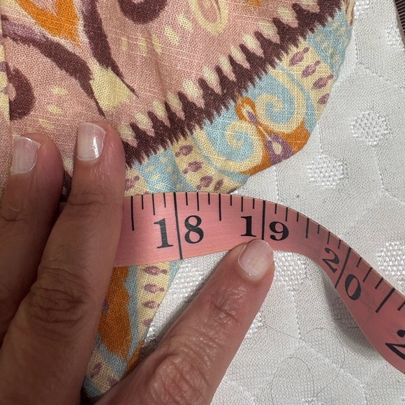 NWT Agua Bendita Zendaya Leva Cotton Ethnic Aztec Multicolor Romper Size Medium - Picture 10 of 11